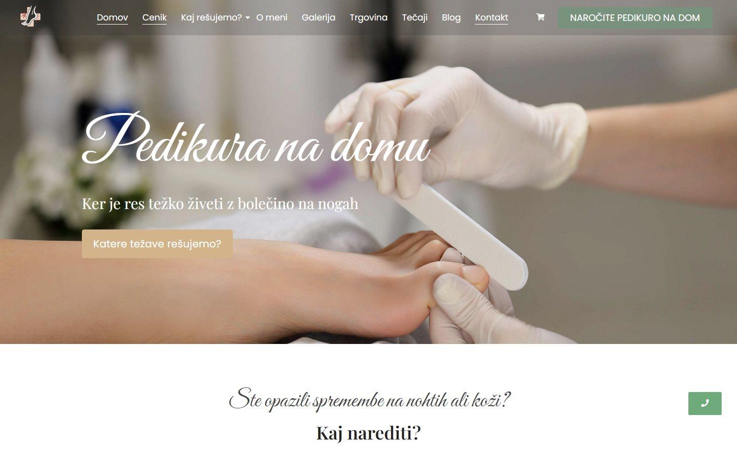 Pedikura na domu